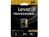 LEXAR Sdcard 64GB 1800x SDXC UHS-II Card GOLD Series W 210 MB/s R 280 MB/s LSD1800064G-BNNNG LEXAR Sdcard 64GB 1800x SDXC UHS-II Card GOLD Series W 210 MB/s R 280 MB/s LSD1800064G-BNNNG